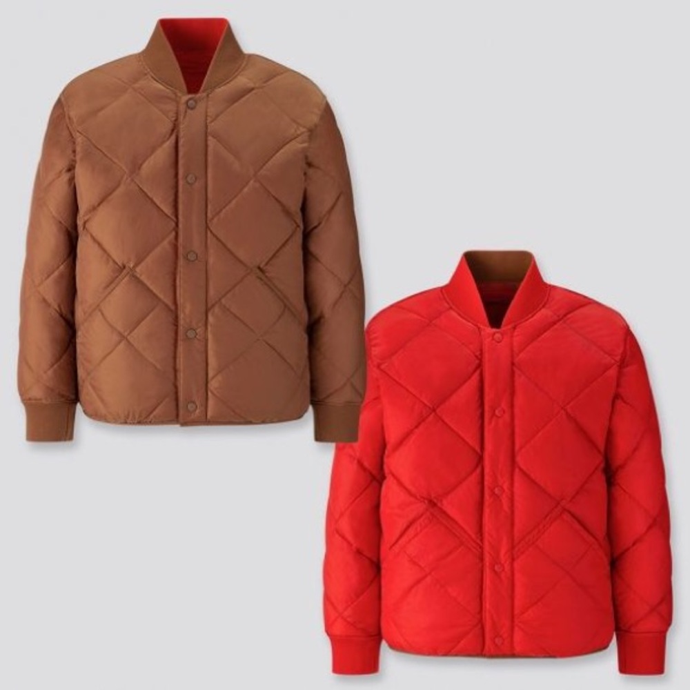 Uniqlo MEN warm padded reversible blouson S